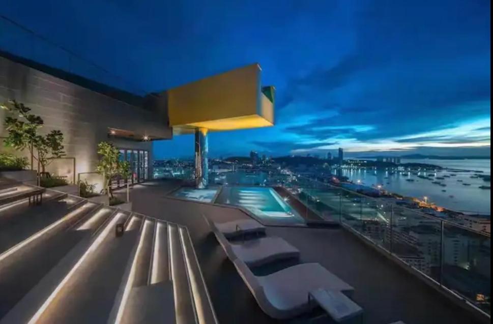The Edge Central Pattaya Seaview With Infinity Pool & Free Netflix Eksteriør billede