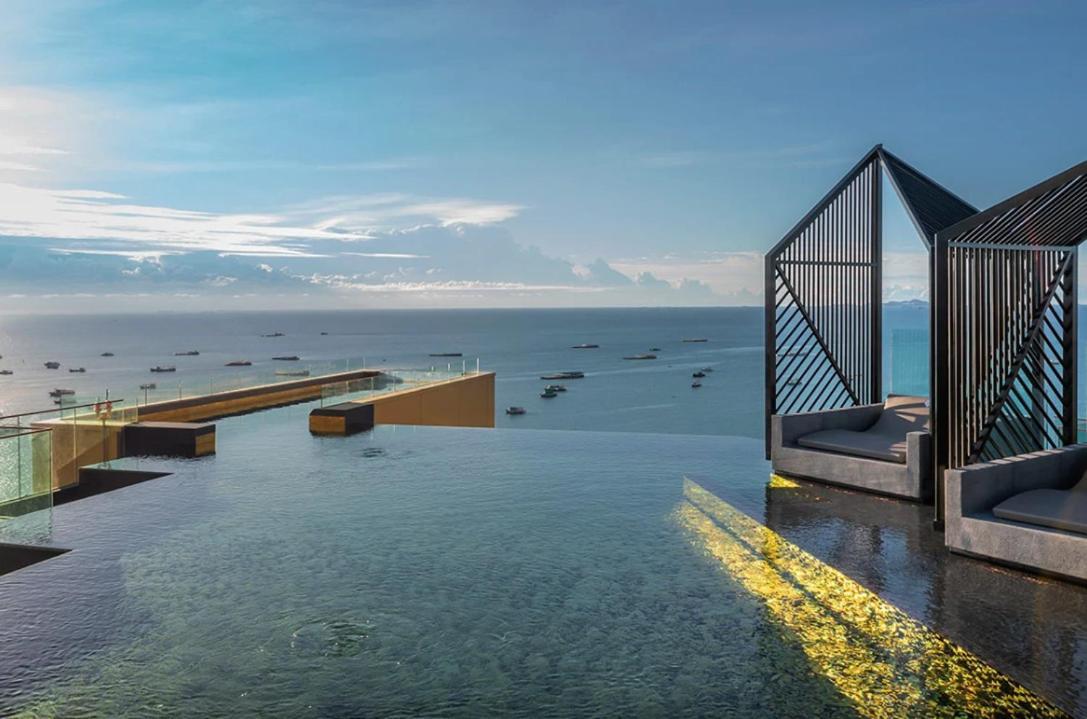 The Edge Central Pattaya Seaview With Infinity Pool & Free Netflix Eksteriør billede