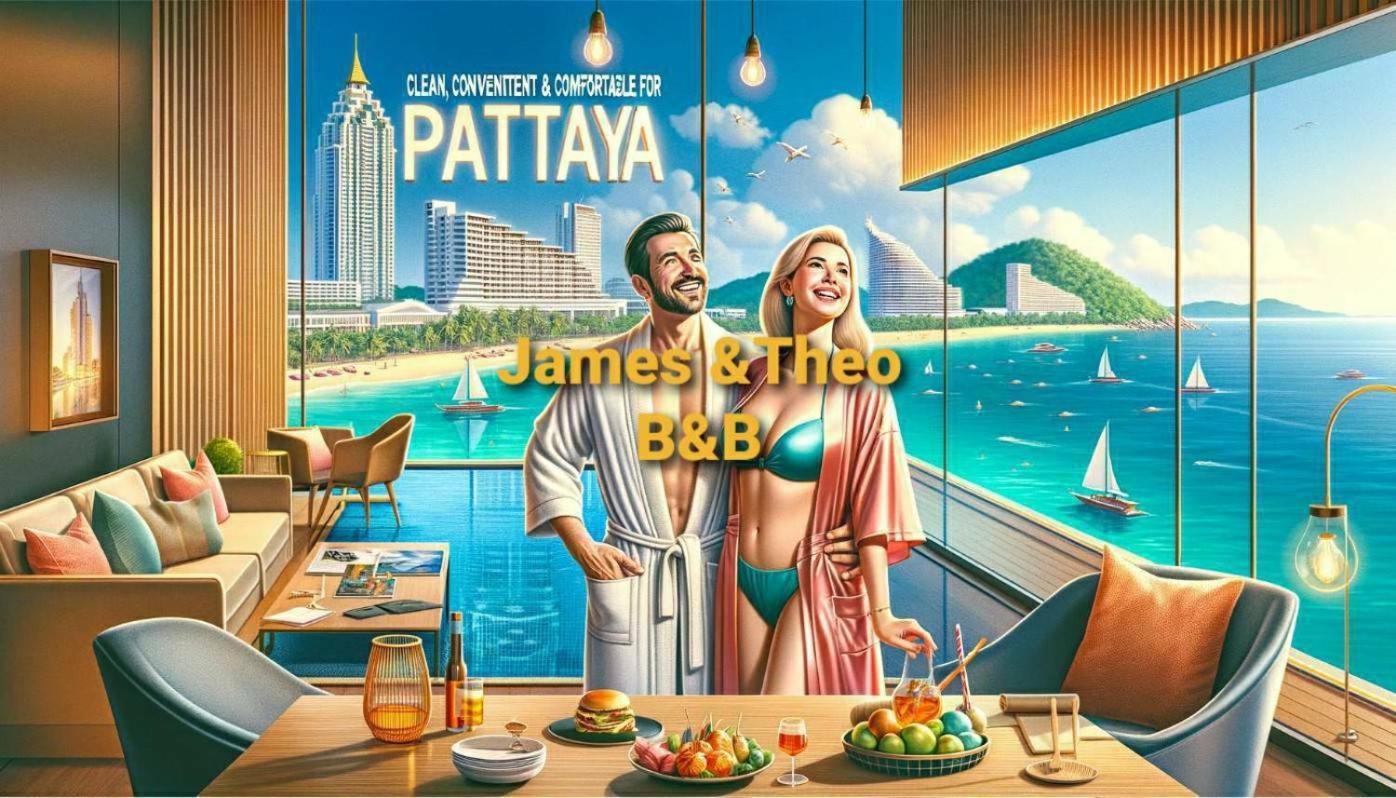 The Edge Central Pattaya Seaview With Infinity Pool & Free Netflix Eksteriør billede