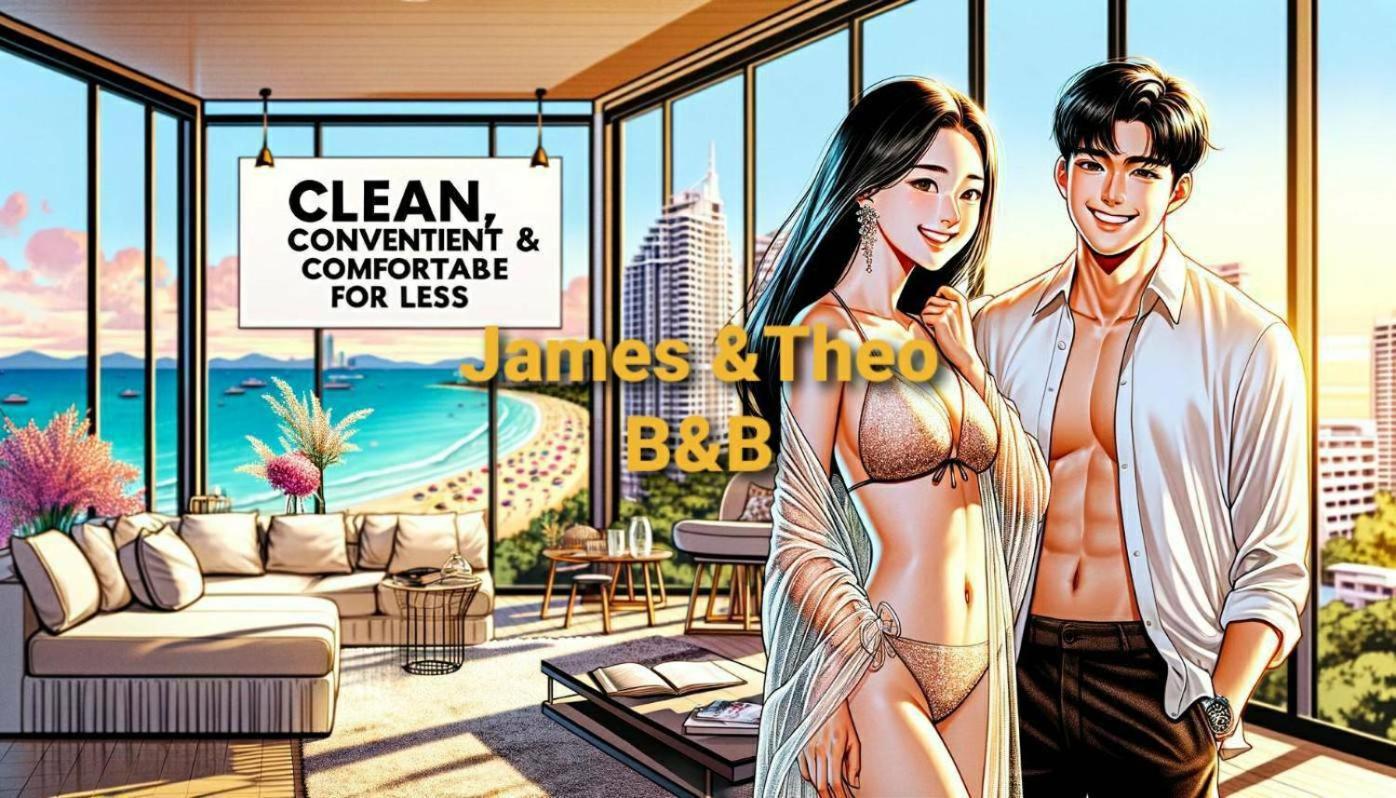 The Edge Central Pattaya Seaview With Infinity Pool & Free Netflix Eksteriør billede
